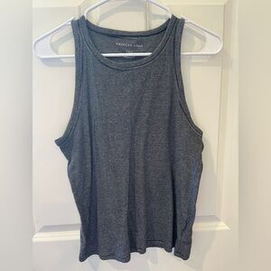 American Eagle Black and White Tank Top Size Medium